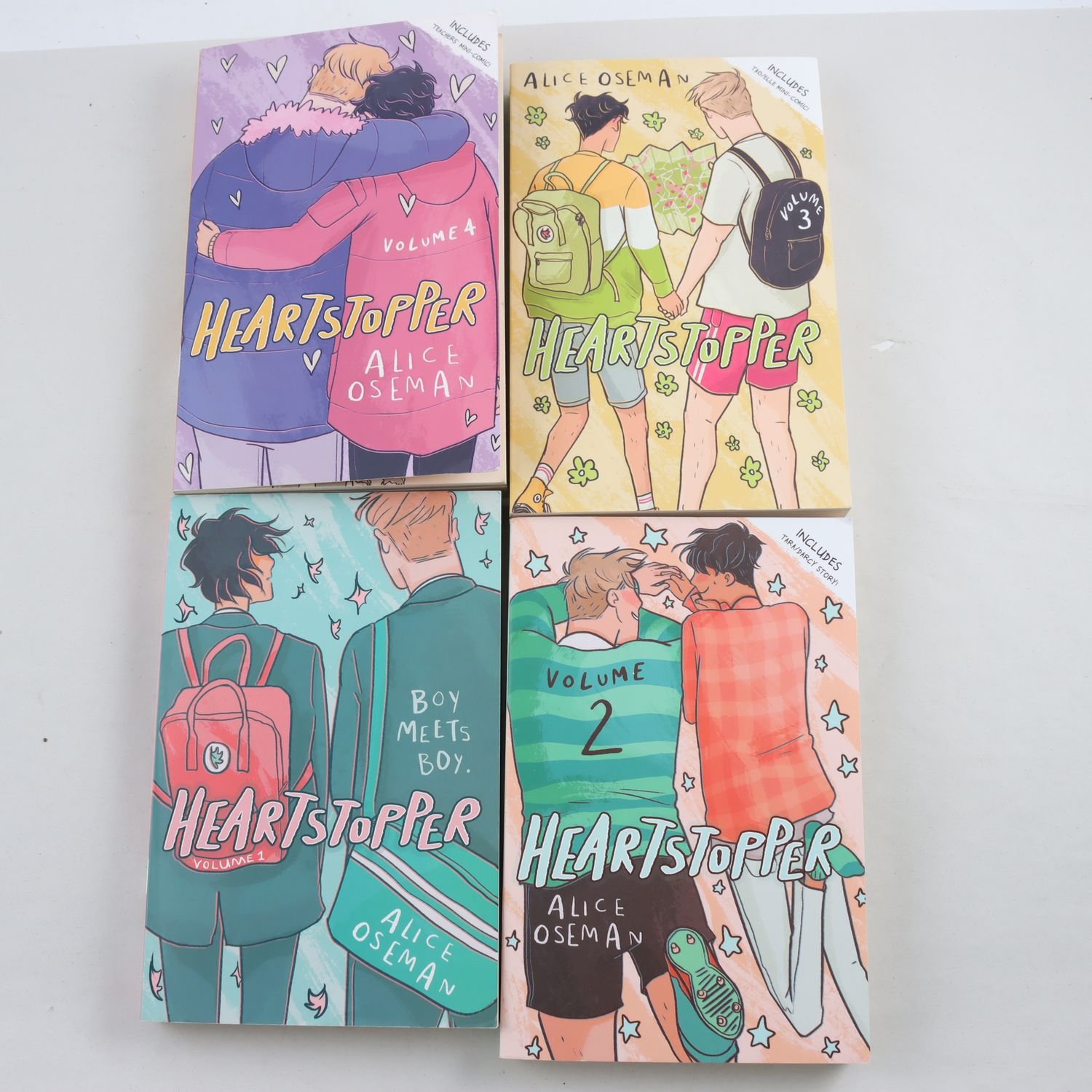 Alice Oseman, Heartstopper, Vol. 1-4