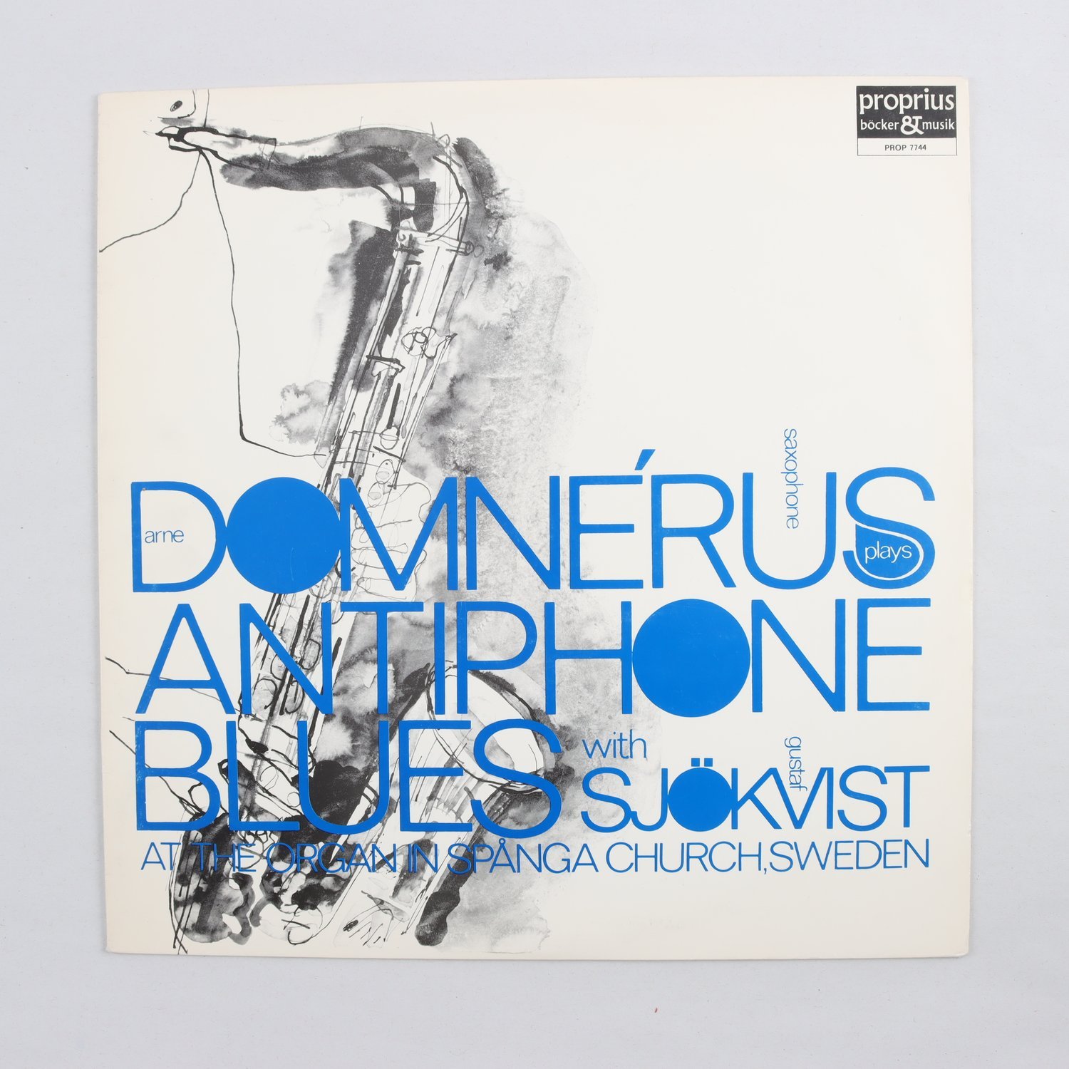 LP Arne Domnérus, Gustaf Sjökvist, vAntiphone Blues