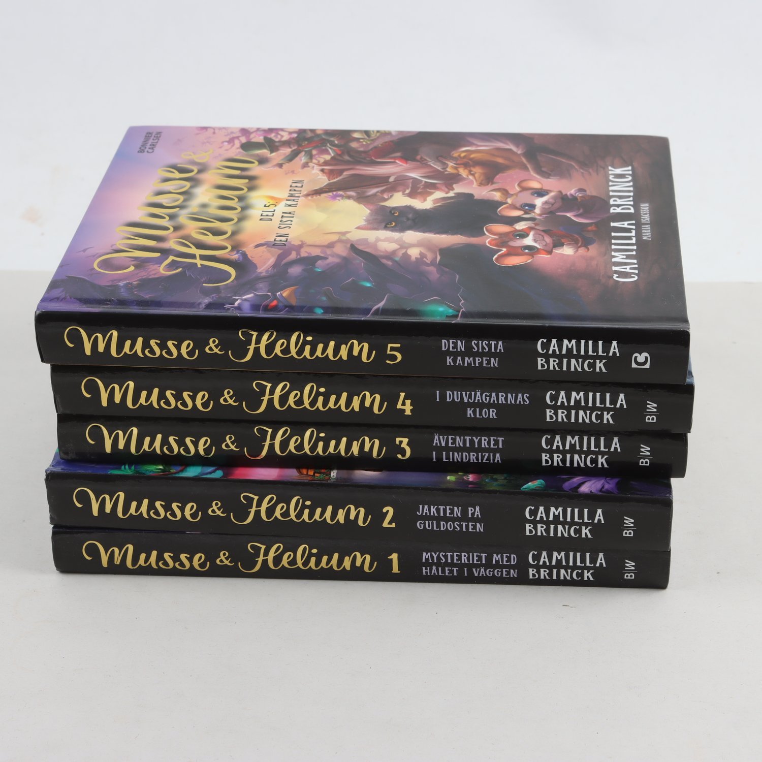 Musse & Helium, Camilla Brink, Vol. 1-5