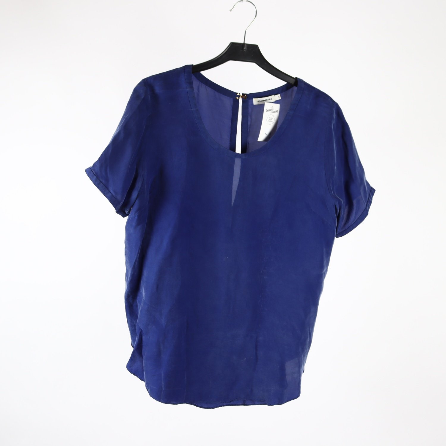 Blus, J.Lindeberg, lila, silke, stl. 40